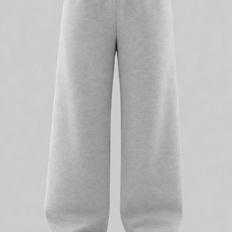 Grey Tribal Print Oversized Joggers | Baggy Streetwear Pants